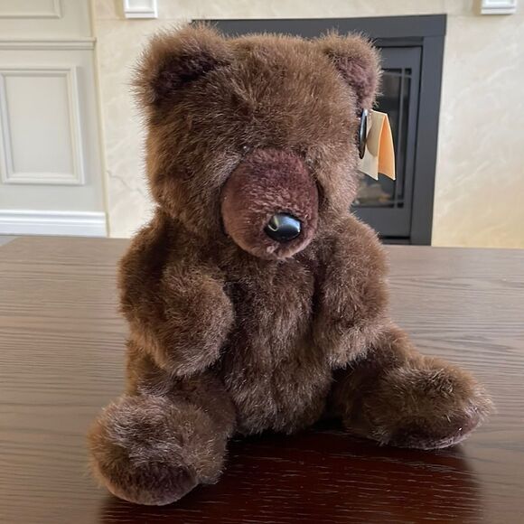 24K Polar Puff 1985 by Special Effects Hubie the Bear Hand Puppet #4676 I 🧡… - Picture 1 of 7